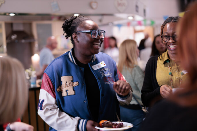 Temi Aknola and Jessie Agunbiade from Overcomers Outreach in Bournemouth (Picture: Morgan Reeves)